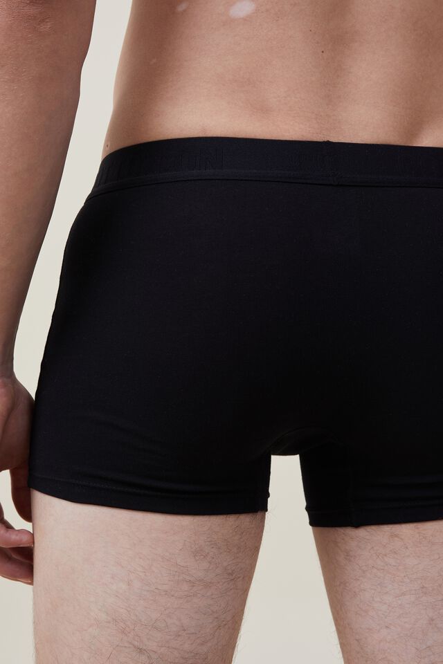 American Apparel Men's Mix Modal Boxer Brief, Black, X-Large : :  Clothing, Shoes & Accessories