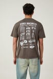 Ford Loose Fit T-Shirt, LCN FOR WASHED CHOCOLATE/BRONCO BLUEPRINT - alternate image 3