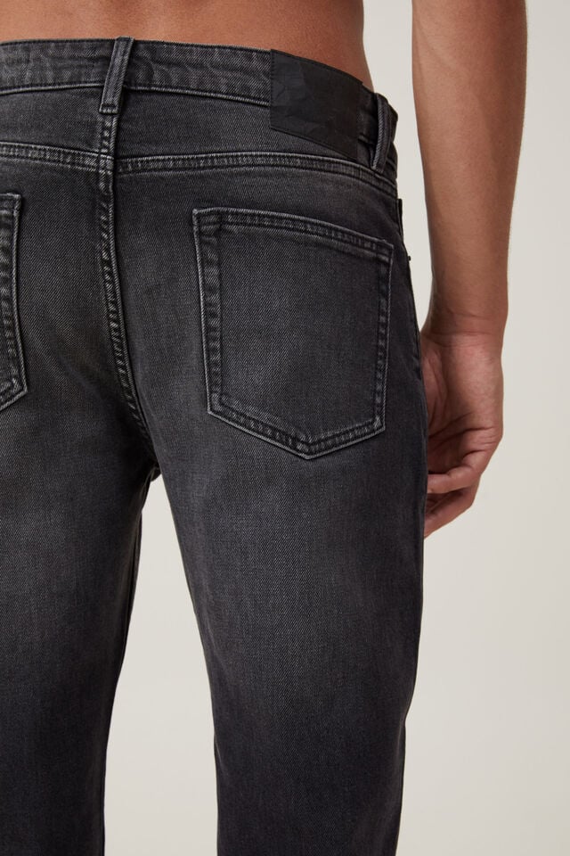 Calça - Regular Straight Jean, VISION BLACK