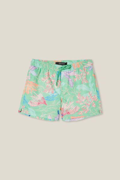 Protect Our Reef Swim Short, PROTECT OUR REEF GREEN