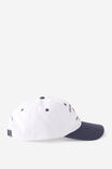 Dad Hat, WHITE/INDIGO/COLD FRONT RACING - example image 3