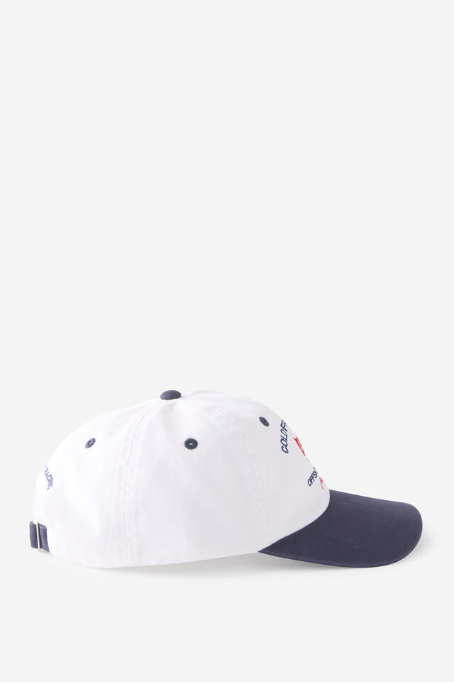 Dad Hat, WHITE/INDIGO/COLD FRONT RACING