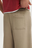 Super Baggy Sweatpant, HAZELNUT PANELLED - example image 4