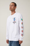 Dabsmyla Long Sleeve T-Shirt, LCN DAB WHITE/FLOWER REAPER - alternate image 2