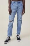 Relaxed Tapered Jean, SURF BLUE RIPPED - alternate image 2