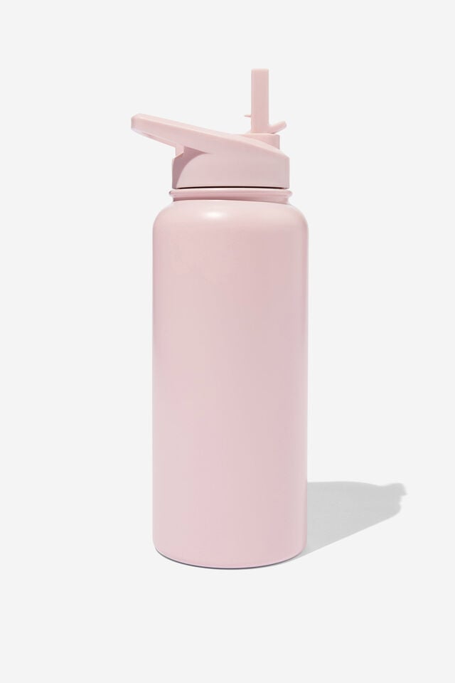 Metal Drink Bottle, PALE PINK