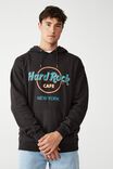 Hard Rock Cafe Fleece Pullover, LCN HRC WASHED BLACK/HARD ROCK CAFE - NEW YOR