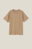 Camiseta - Organic Loose Fit T-Shirt, GRAVEL STONE - vista alternativa 4