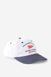 Dad Hat, WHITE/INDIGO/COLD FRONT RACING - example image 2