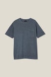 Camiseta - Organic Loose Fit T-Shirt, DUSTY DENIM - vista alternativa 5