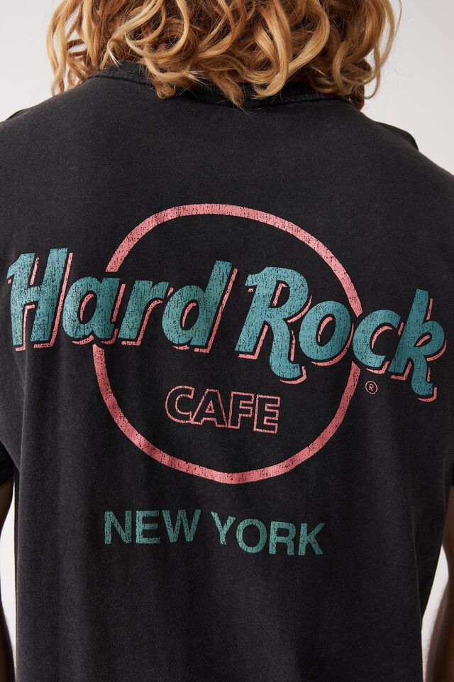 Hard Rock Cafe T-Shirt, LCN HRC BLACK/HARD ROCK CAFE - NEW YORK