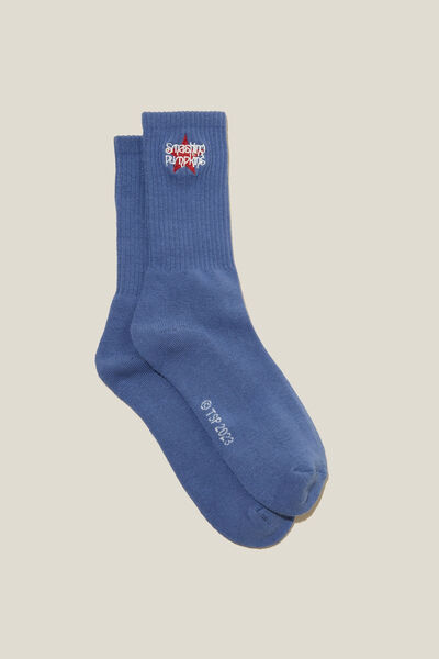 Meias - Special Edition Sock, LCN MT BLUE FLINT/SMASHING PUMPKINS