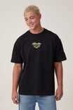 Box Fit Graphic T-Shirt, BLACK/RHODES FLORAL - alternate image 1