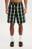 Bermuda Short, TEAL PLAID CHECK - example image 2