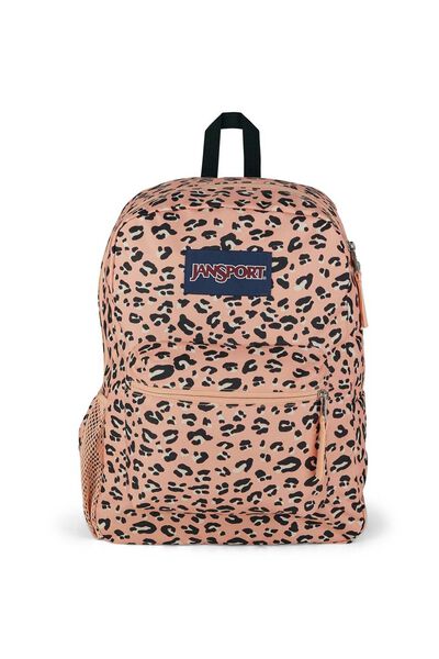Jansport Cross Town Backpack, PINK PARTY CAT