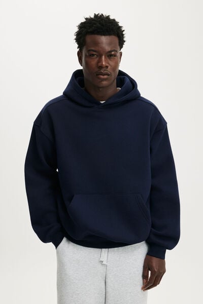 Box Fit Hoodie, VINTAGE NAVY