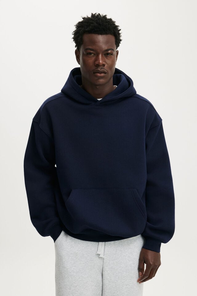 Box Fit Hoodie, VINTAGE NAVY