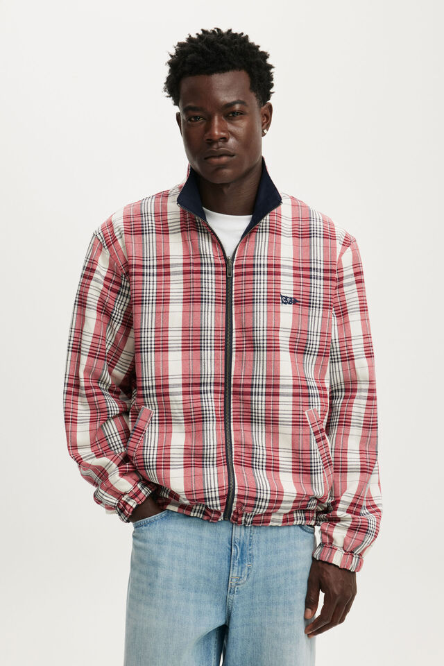 Reversible Jacket, RED CHECK