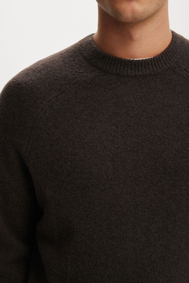Super Soft Boxy Sweater, BITTER BROWN