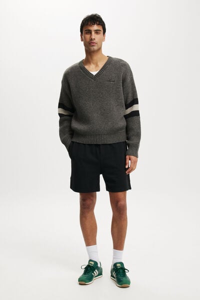 Everyday Fleece Short, BLACK