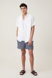 Linen Short Sleeve Shirt, WHITE - alternate image 4