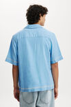 Cabana Short Sleeve Shirt, CORNFLOWER FLORAL - alternate image 3