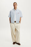 Ventura Short Sleeve Shirt, BLUE STRIPE EMB - example image 3