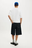 Super Baggy Jort, PINSTRIPE BLUE - example image 3