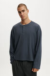 Select Colour: DENIM BLUE WAFFLE