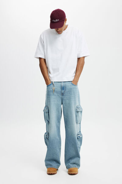 Super Baggy Jean, CARGO CASUALTY BLUE