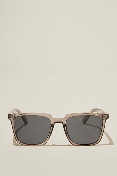 Newtown Sunglasses, MIDNIGHT CRYSTAL / BROWN SMOKE