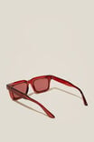 Tribeca Sunglasses, BURGUNDY CRYSTAL/BURGUNDY - alternate image 3