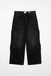 Super Baggy Jean, CARGO TOMB BLACK - alternate image 6