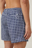 Short - Stretch Swim Short, NAVY DIAMOND TILE - vista alternativa 2