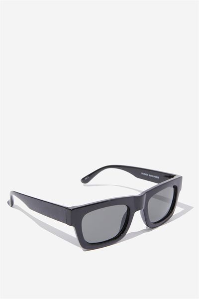 Division Sunglasses, GLOSS BLACK/SMOKE