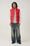 Recycled Puffer Vest, RACE RED - alternate image 2