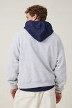 Box Fit College Crew Sweater, GREY MARLE / JPN WAX CREST - alternate image 3