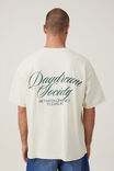 Camiseta - Heavy Weight Text T-Shirt, ECRU/DAYDREAM SOCIETY - vista alternativa 3