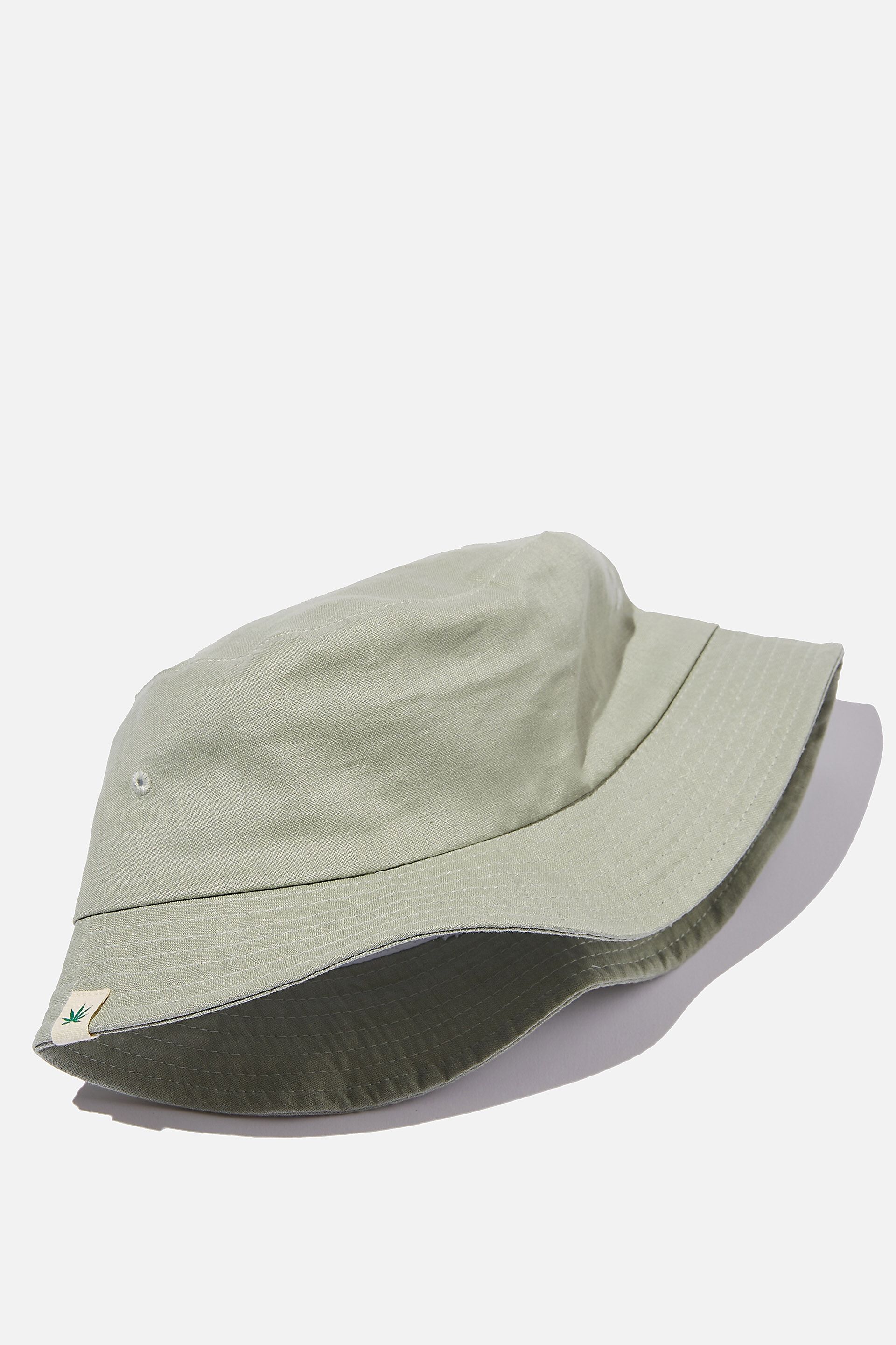 Men Hats | Hemp Bucket Hat - FZ38957