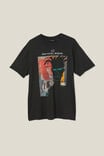 Basquiat Loose Fit T-Shirt, LCN BSQ BLACK/PORTRAIT - alternate image 5