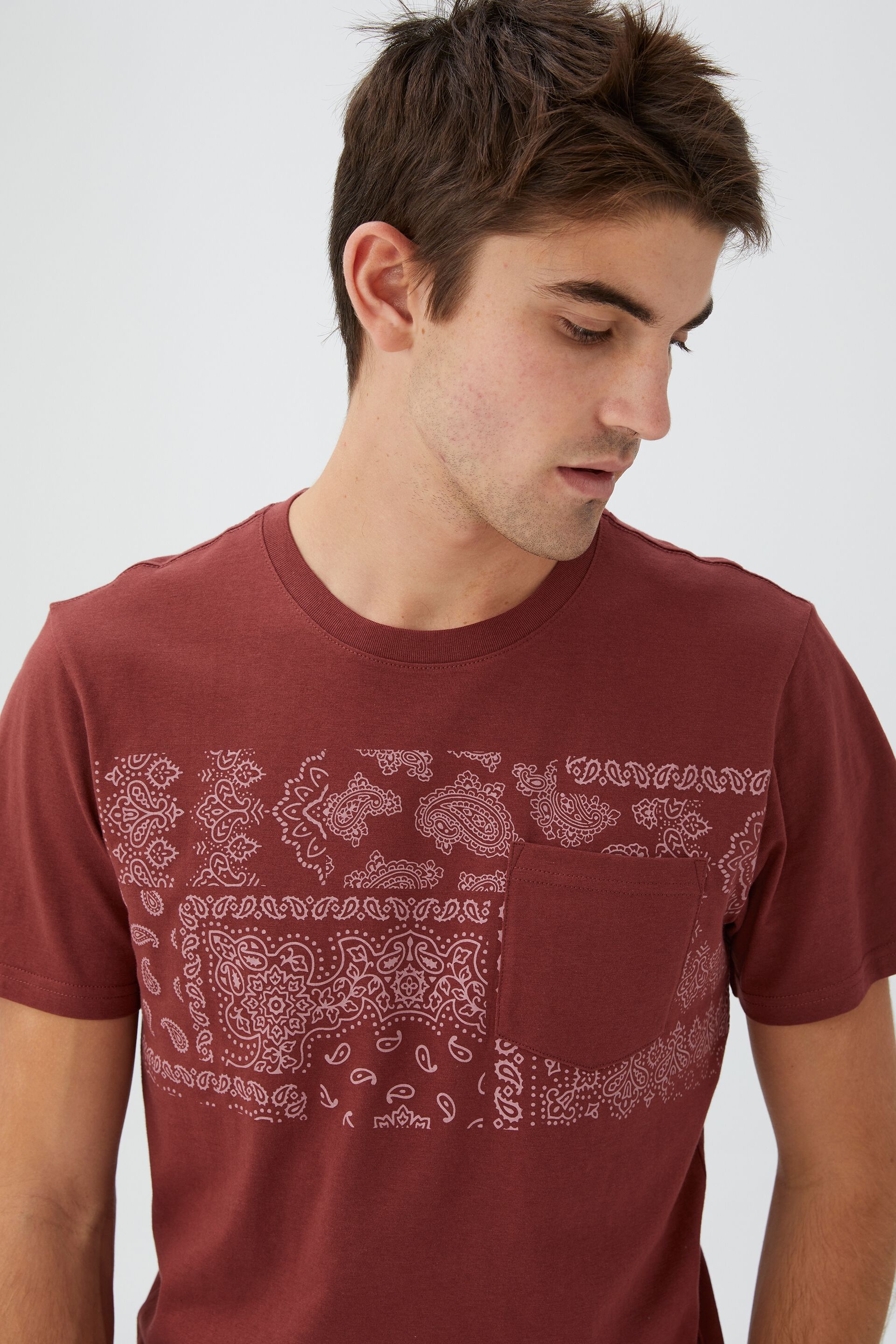 Men Tops & T-Shirts | Tbar Street T-Shirt - HV73573