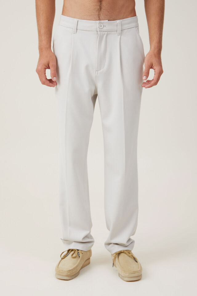 Relaxed Pleated Pant, WASHED STONE
