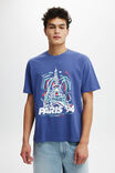 Loose Fit Art T-Shirt, MAZARINE BLUE / EIFFEL TOWER 94 - alternate image 1