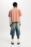 Super Baggy Jort, VERTIGO BLUE - example image 3