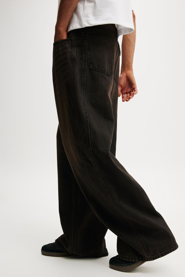 Super Baggy Balloon Jean, BURNT BLACK