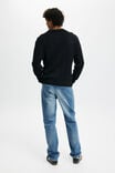 Calça - Regular Straight Jean, BURNIN BLUE - vista alternativa 3