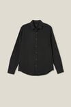 Portland Long Sleeve Shirt, WASHED BLACK CHEESECLOTH - alternate image 5