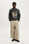Super Soft Boxy Sweater, DARK GREY BULL - example image 2