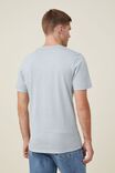Camiseta - Organic Crew T-Shirt, BLUE HAZE - vista alternativa 3