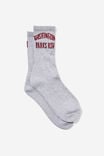 Graphic Sock, LIGHT GREY MARLE/WASHINGTON PARKS - alternate image 1